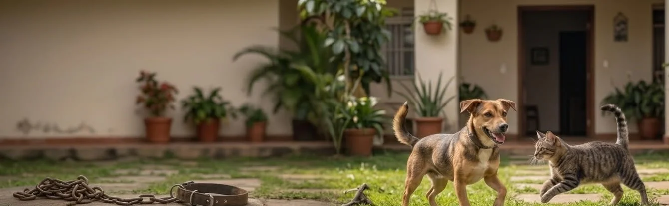 São Paulo proíbe acorrentamento de cães e gatos; Goiás já tem regra semelhante e projeto nacional tramita na Câmara